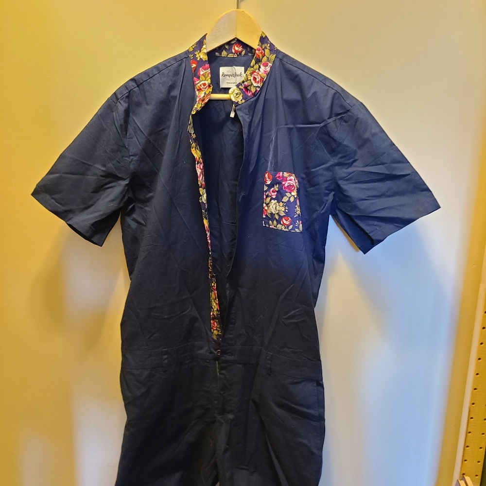 Navy Rosè Romper XL - RomperJack
